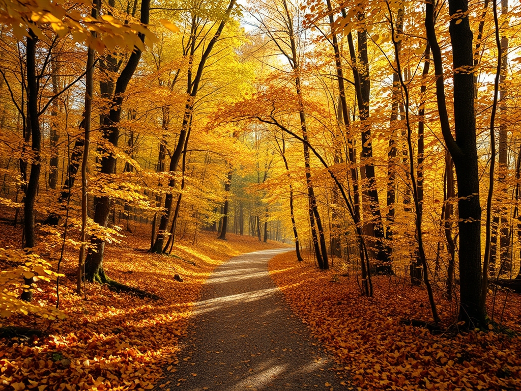 Autumn Forest Path