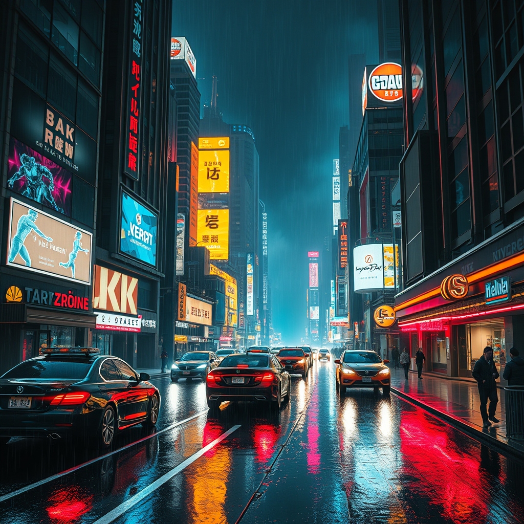 Cyberpunk Cityscape