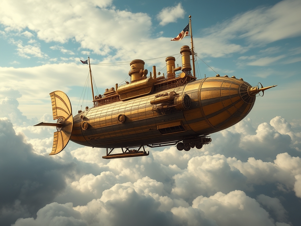 Steampunk Airship